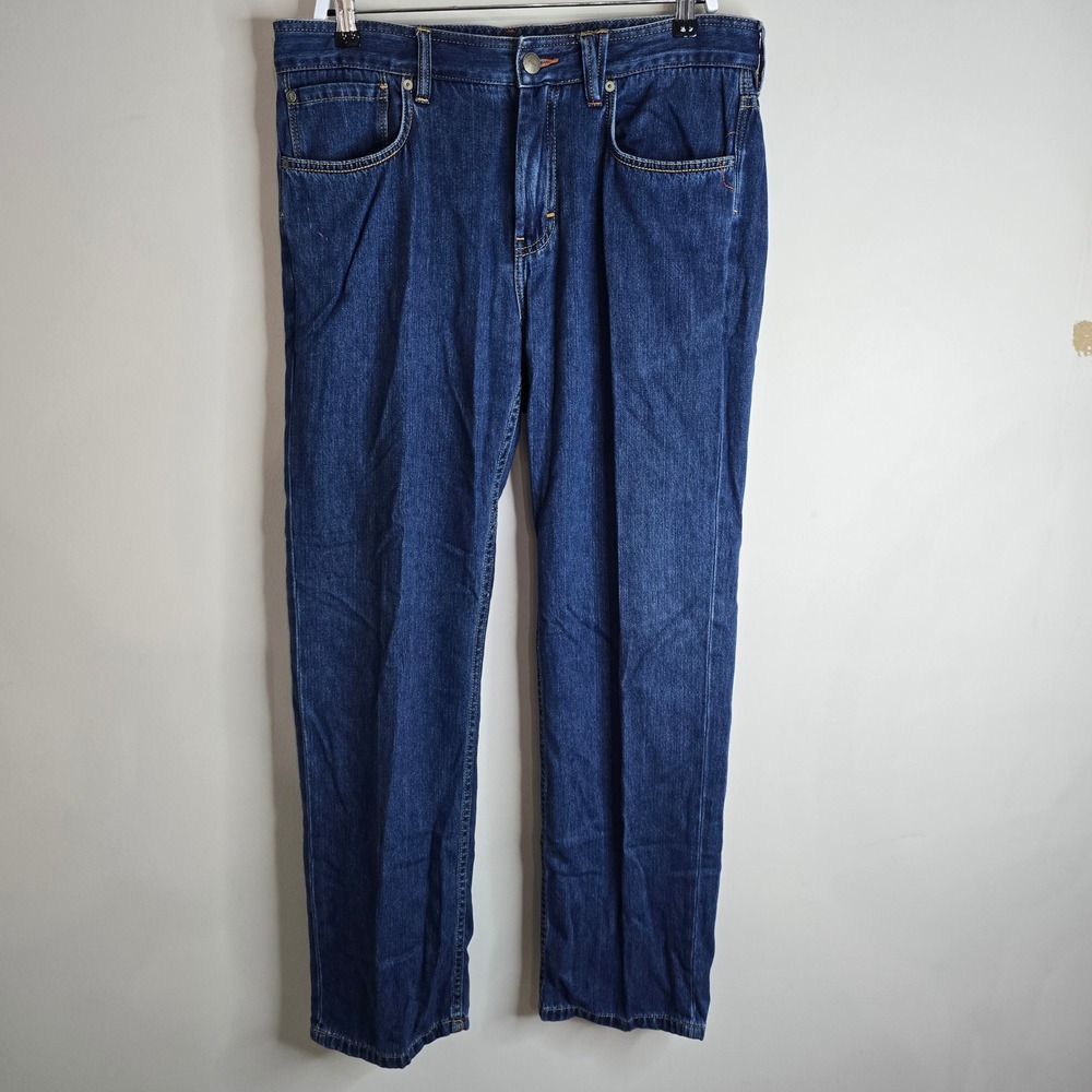 Tommy Bahama Jeans Mens 35x30 Standard Fit Dark Wash Denim‎ Pants Preppy Luxury